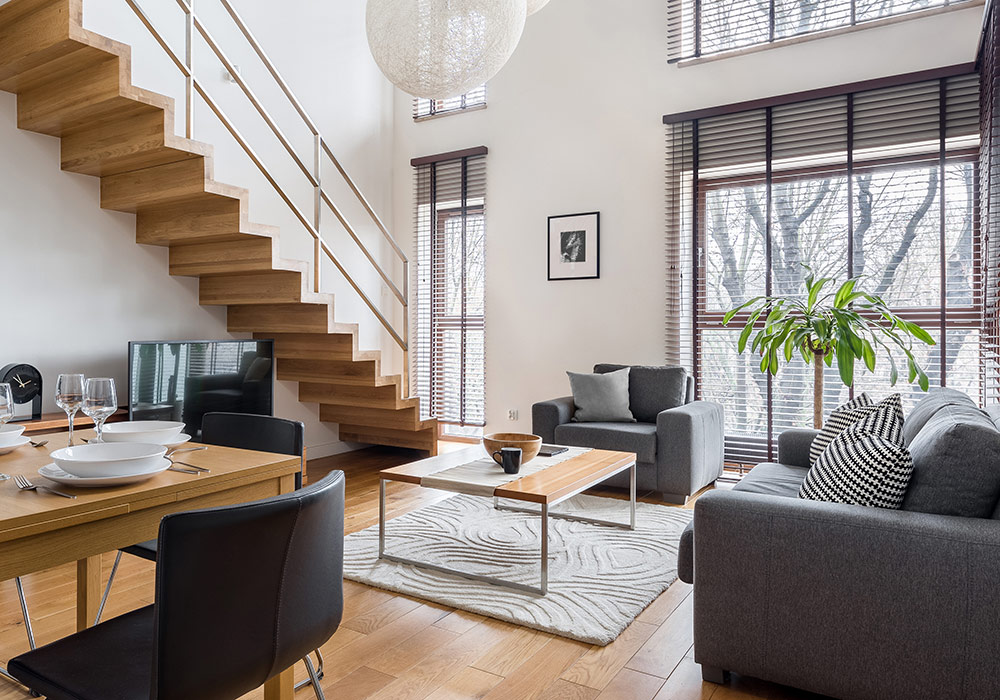 Luxury living room renovation