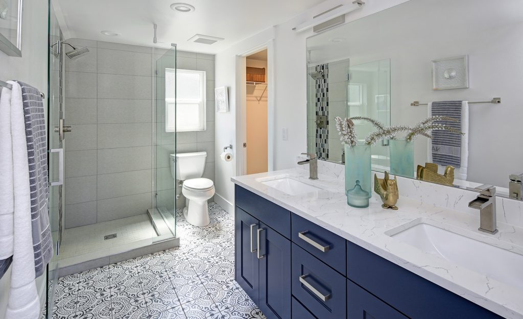 Luxury bathroom remodeling